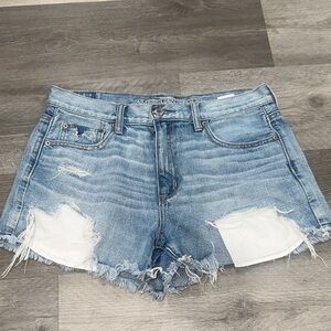 American Eagle Outfitters Light Blue Jean Shorts